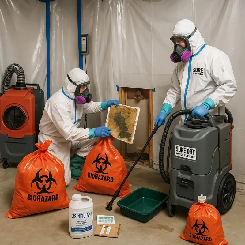 Contaminated Water Handling Protocols process in Rollingwood, CA