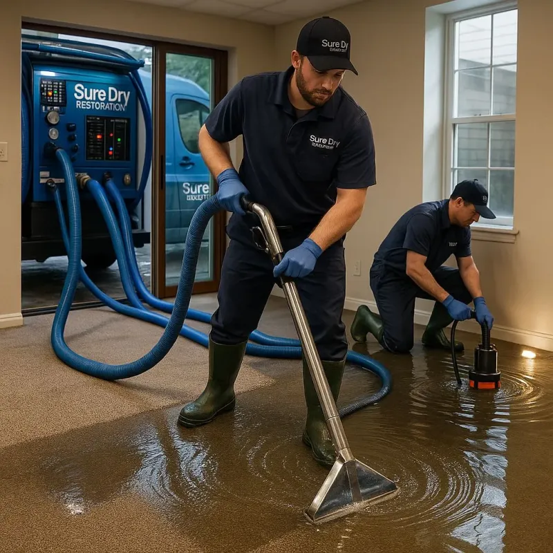 Water Extraction and Removal process in Rollingwood, CA